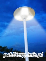 Lampa solarna  LED teren i posesję oświetla za darmo